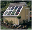 Solar Potting Shed or Greenhouse Building Kit