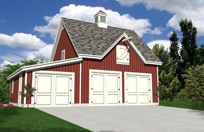 Carriage House Barn Plans