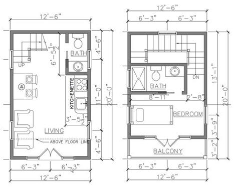 Narrow House Plans on First Floor Plan Second Floor Plan