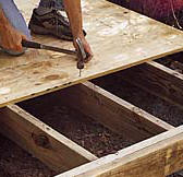 Shed Floor Construction