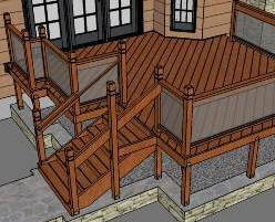 3D Deck Design with SketchUp