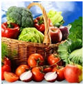 Home-Grown Organic Fruit and Vegetables