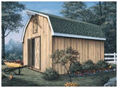 Barn Style Shed with Loft