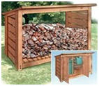 Firewood Shelter Plans