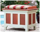 Outdoor Storage Bench Project