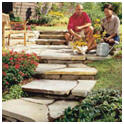 Stone Garden Steps