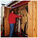 Lean-to Style Tool Shed