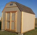 Pole Frame Gambrel Roof Shed Plans