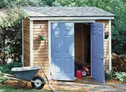 Lean-To Garden Shed Plans