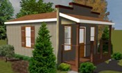 Old West Saloon Storefront Style Shed