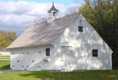 New England Carriage House Style Garage