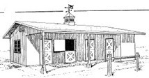 Small Horse Barn Plans
