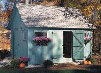 All Purpose Colonial Style Garden Shed