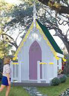 Gothic Cottage Style Playhouse Plans