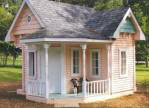 Victorian Gingerbread Cottage Playhouse Plans