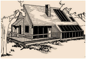 Free Passive Solar Home Designs for Western United States at BuildItSolar.com - Download any of twenty design studies for passive solar, super insulated and earth-bermed homes that were planned for construction in the West.