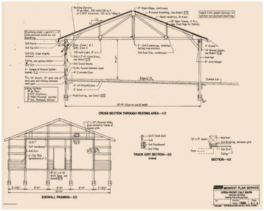 Free Barn and Agricultural Building Plans from the MidWest 