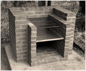 Free, DIY Brick Barbecue Building Guide - Build this traditional brick barbecue in your backyard with the help of a free, step-by-step guide by Matt Weber at ExtremeHowTo.com