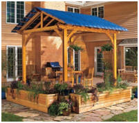 Build Your Own Deck Shelter