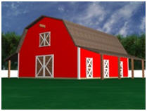 Small Horse Barn Plans