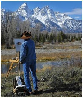 Learn how to paint and draw outdoors with some free, online lessons.