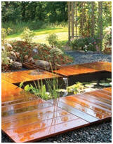 Free Water Garden and Koi Pond Building Guides and Project Plans - Build a beautiful pond in your backyard with these free how-to guides and do-it-yourself plans. Photo: How to build a Peaceful Garden Pond with the help of a free downloadable guide from FamilyHandyman.com 