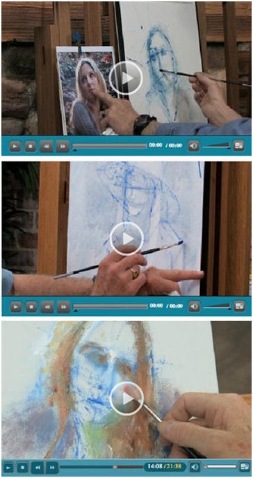 52 Free DIY Portrait Drawing and Painting Videos from Jerry's Artarama