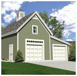 Download Free Plans for Dozens on One, Two, Three and Four-Car Garages and Workshops